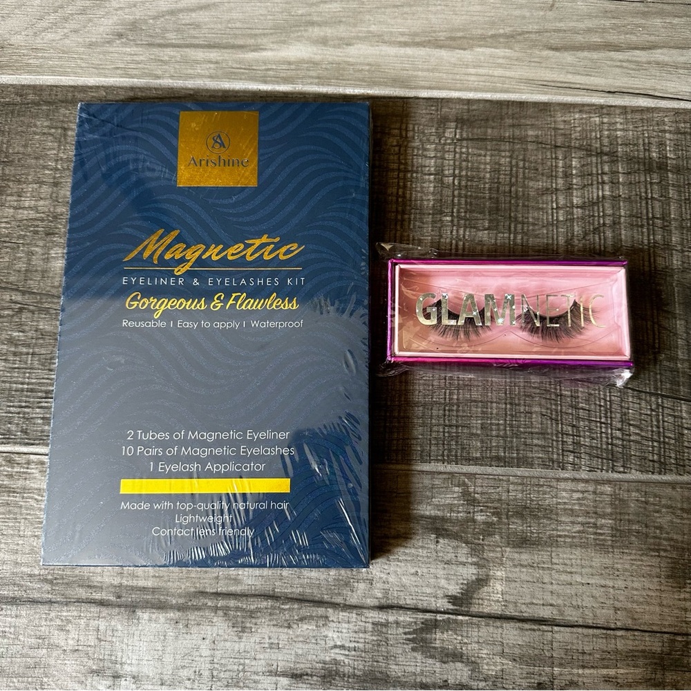 NWT GLAMNETIC VIP & Generic magnetic lash bundle